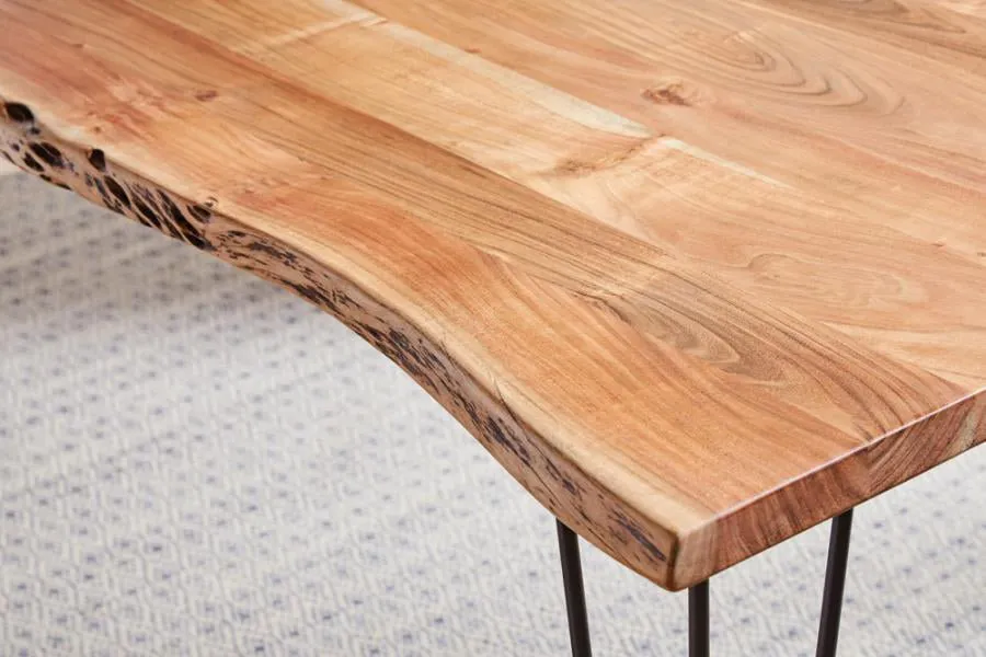 Acacia Live Edge Dining Table