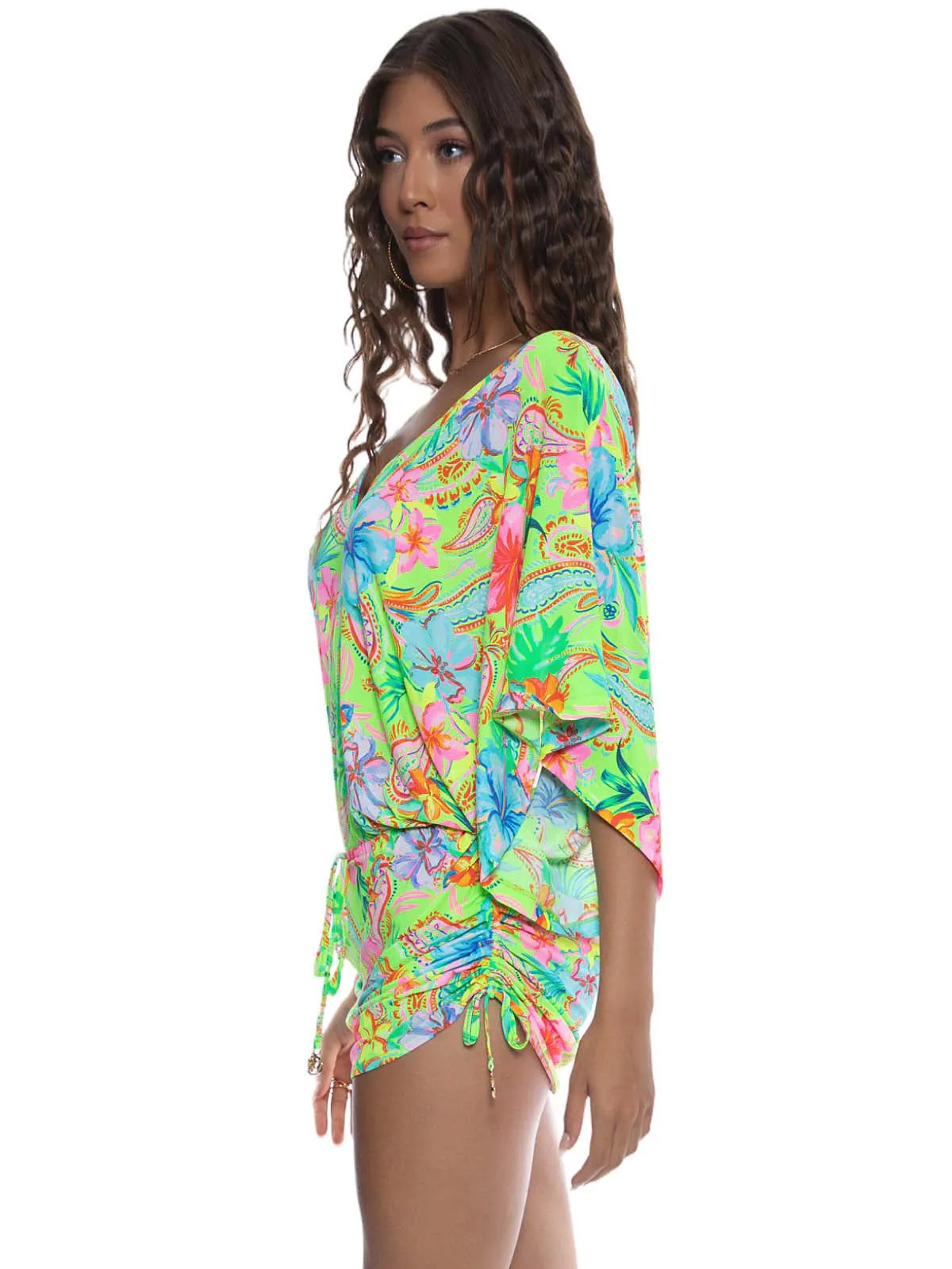 Cabana V Neck Dress ::RET