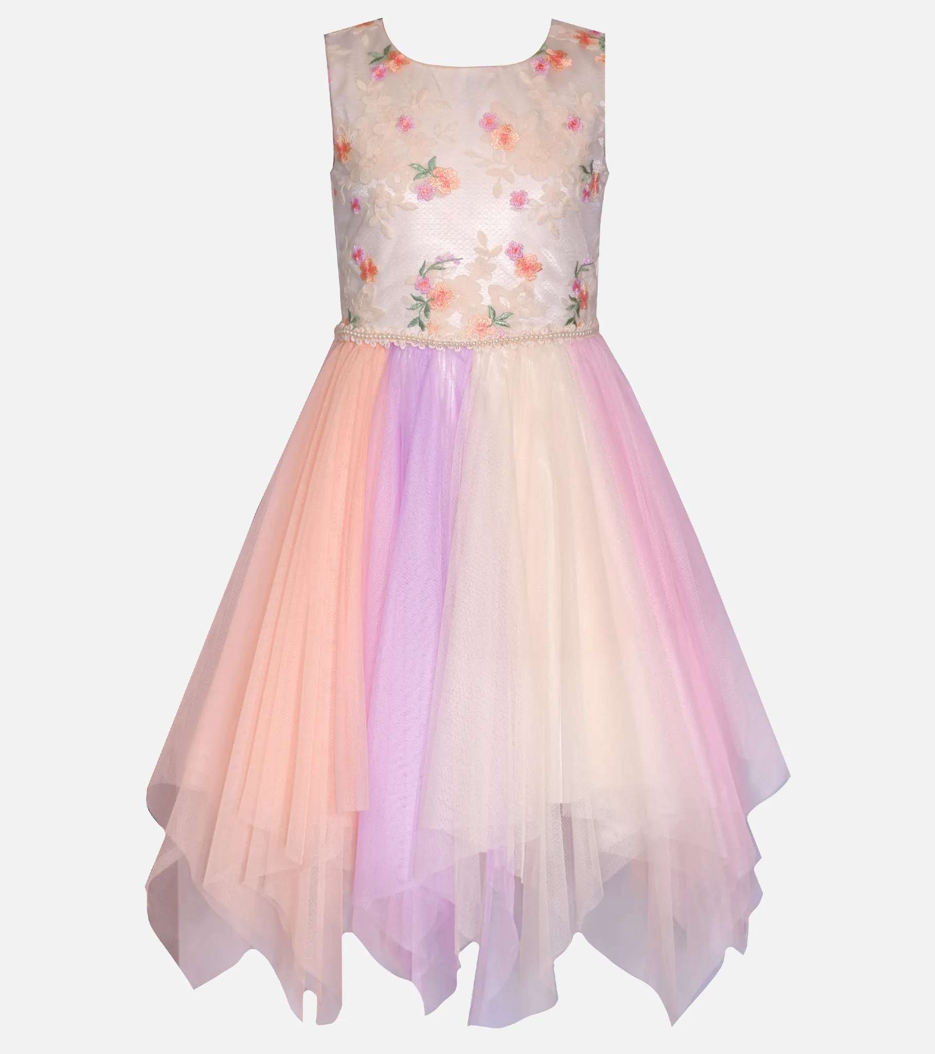 Fauna Embroidered Party Dress