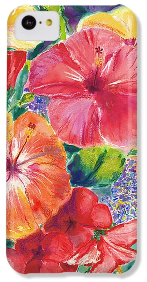 Hibiscus Impressions - Phone Case