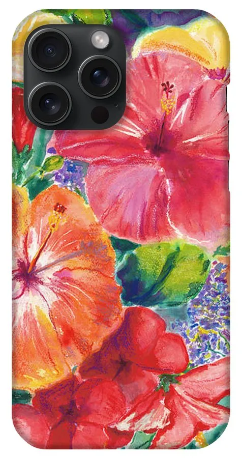 Hibiscus Impressions - Phone Case