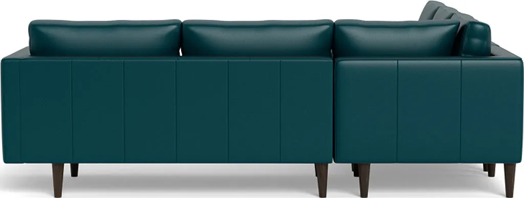 Ladybird 103" Leather Corner Sectional