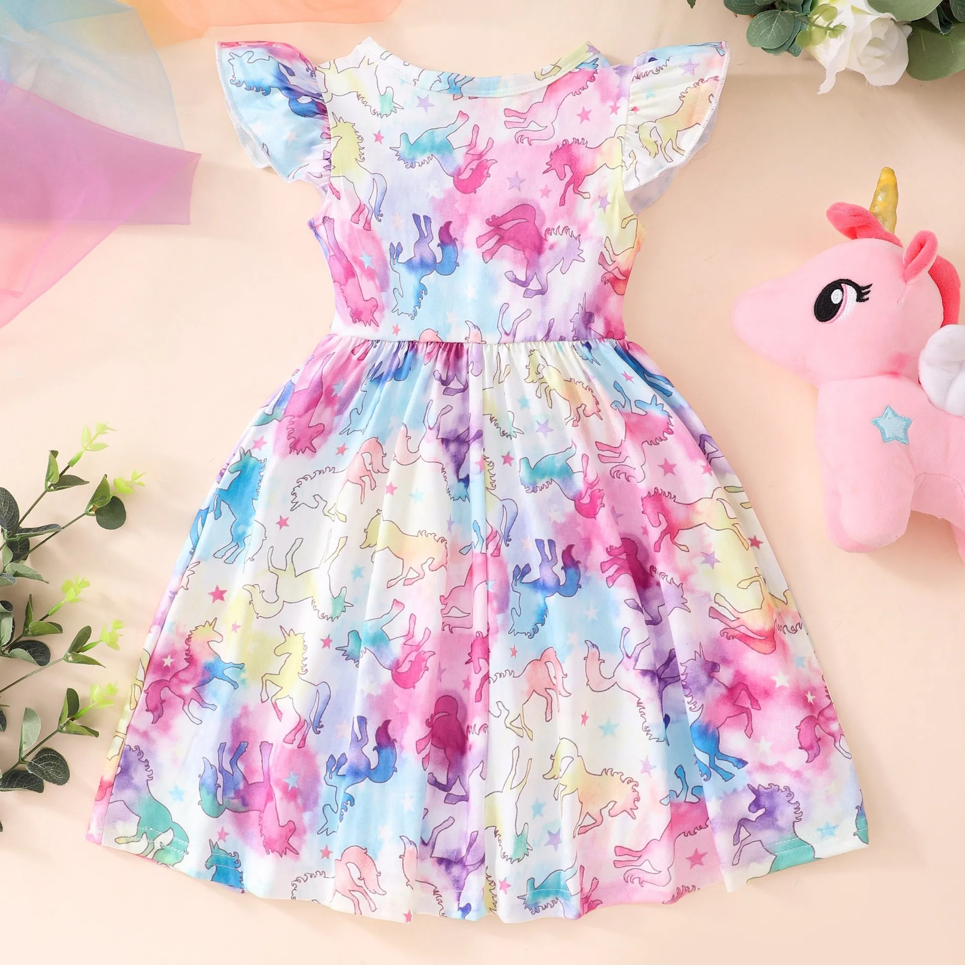 Rainbow Unicorn Dress